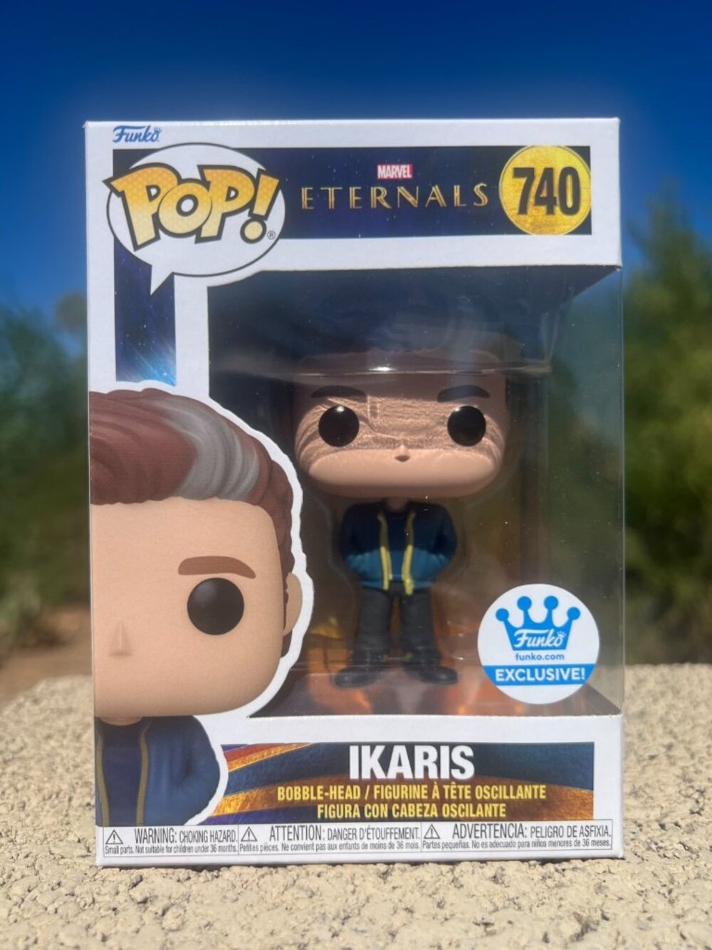 Funko Pop Marvel Eternals - Ikaris (#740, NEW, Funko Exclusive)